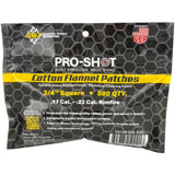 Pro-Shot Products - 3/4" Square Patches for .17 to .22 Cal. Rimfire — view 2