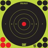Pro-Shot - Splatter Shot 8" Green Bullseye Target - 6 Pack