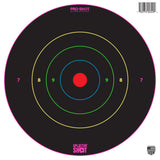 Pro-Shot Products - 8" Bullseye Multi-Color Rings - 6 Pack