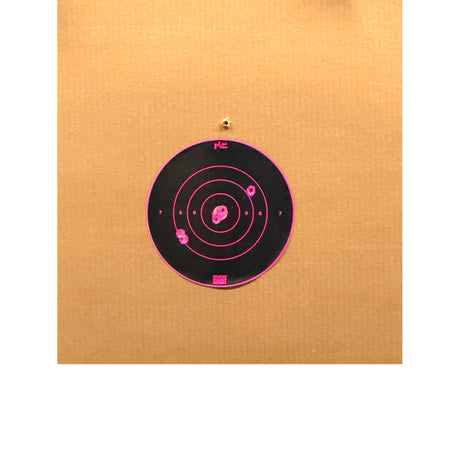 Pro-Shot - Splatter Shot 8" Pink Bullseye Target - 6 Pack — view 2