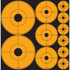 Pro-Shot Products - Orange Peel & Stick Assorted Target Dots