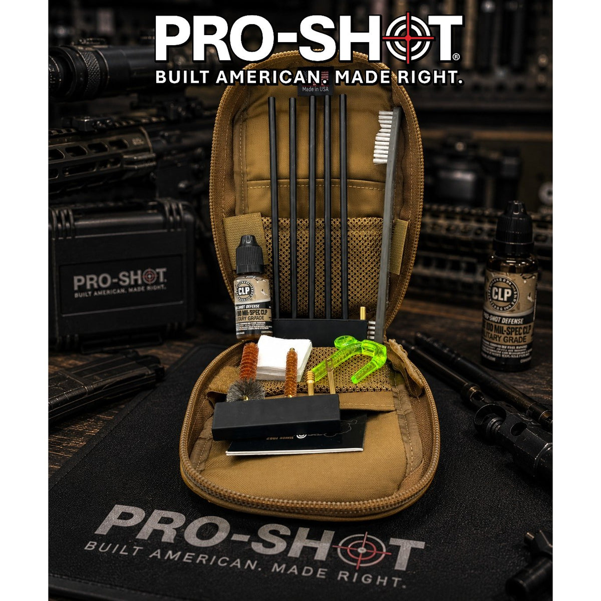 Pro-Shot Products - Coyote Coated Rods for .223/5.56mm