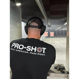 Pro-Shot Products - 8.5x11 Orange Glow Bullseye Target 12 Pack