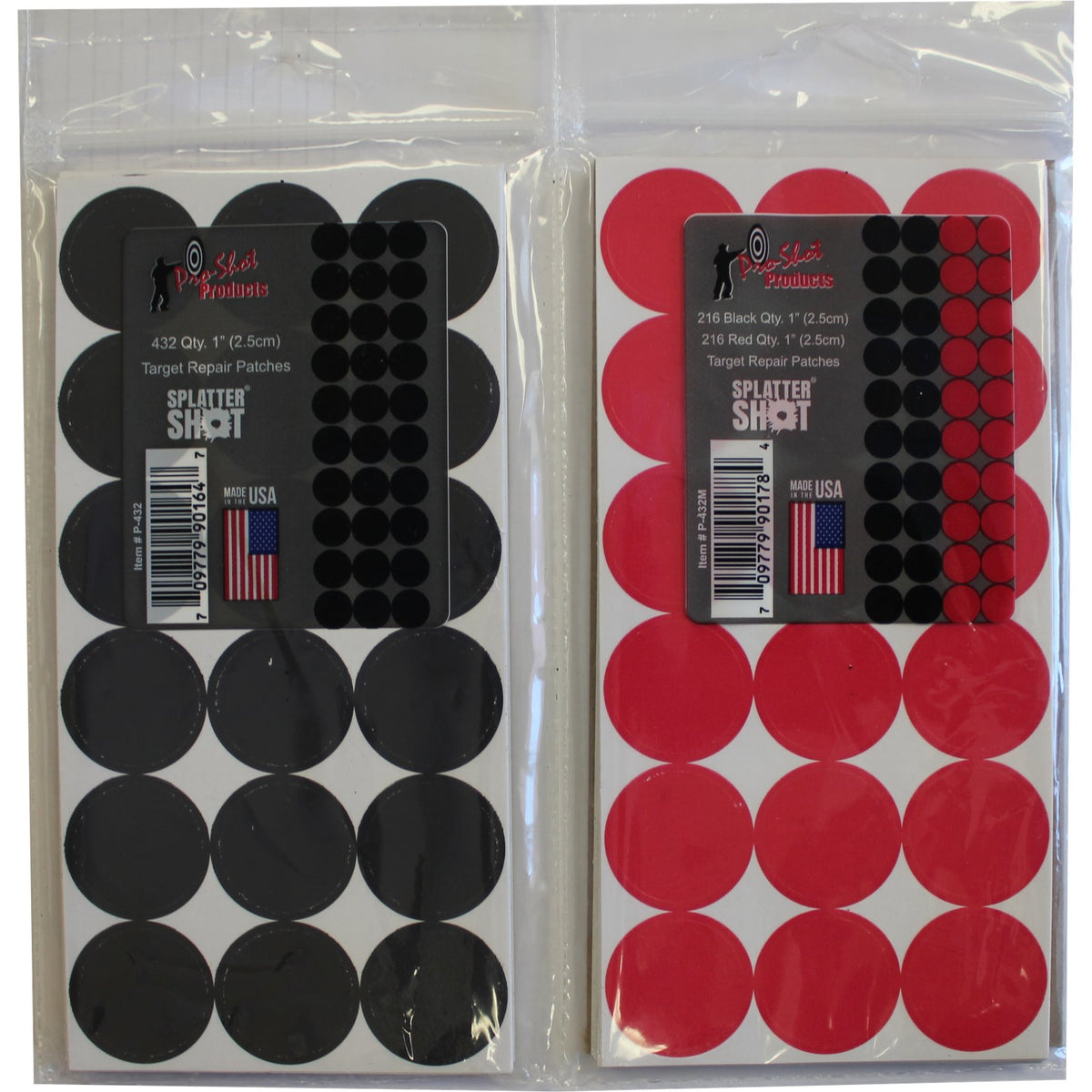 Pro-Shot Products - Splatter Shot 1" Repair Patches, 432 Count