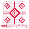 Pro-Shot - 16 x 16" Red Diamond Precision Sight-In Target 10 Pack