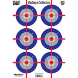 Pro-Shot - Splatter Shot 12" x 18" Multi-Bullseye Target - 8 Pack