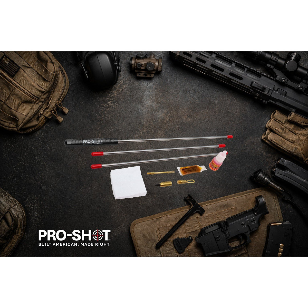 Pro-Shot Products - 36" Universal Cleaning Rod Kit for .270 Cal & Up — view 3