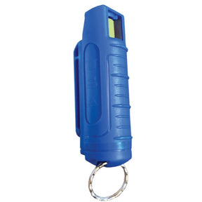 PS Products - Blue Heat Pepper Spray with Hard Case & Key Ring