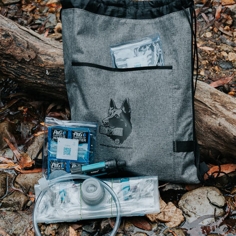 Puribag Water - Puribag Pro Kit (120L Puribag + Micro Pro Kit + P&G Expansion Pack + 5 Carbon Filters + Carry Bag)
