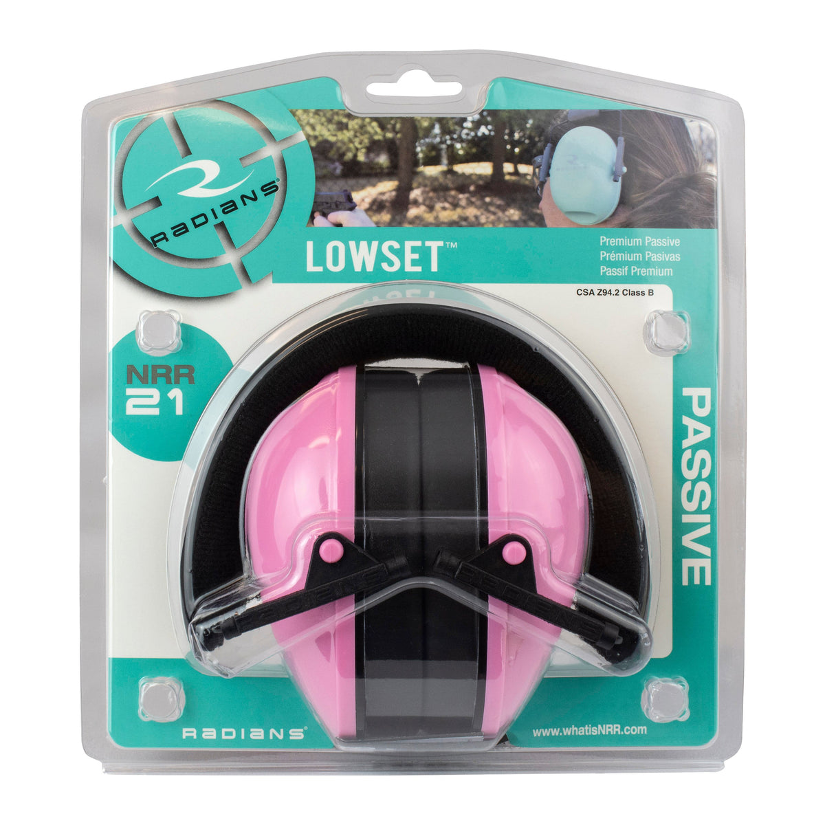Radians - Lowset 21 Earmuff - Pink — view 8