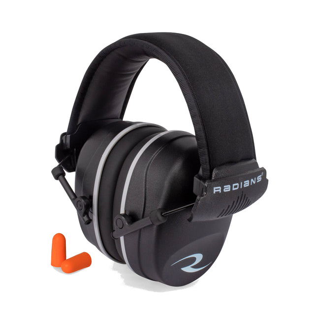 Radians - R2500 Earmuff with Earplugs - Black
