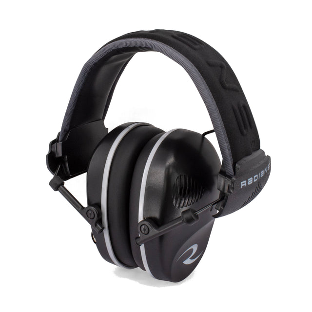 Radians - R-3200 Dual Mic Earmuff - Gray/Black