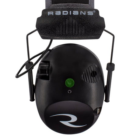 Radians - R-3200 Dual Mic Earmuff - Gray/Black — view 6