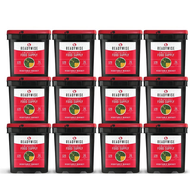 ReadyWise - 1440 Serving Freeze Dried Vegetable Bundle