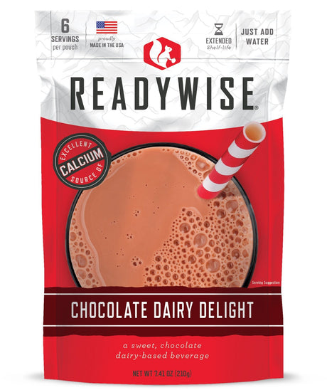 ReadyWise - 6 CT Case Chocolate Dairy Delight