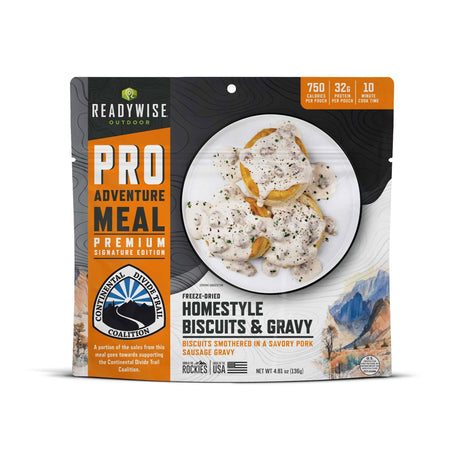 ReadyWise - 6 CT PRO Meal - Biscuits & Gravy
