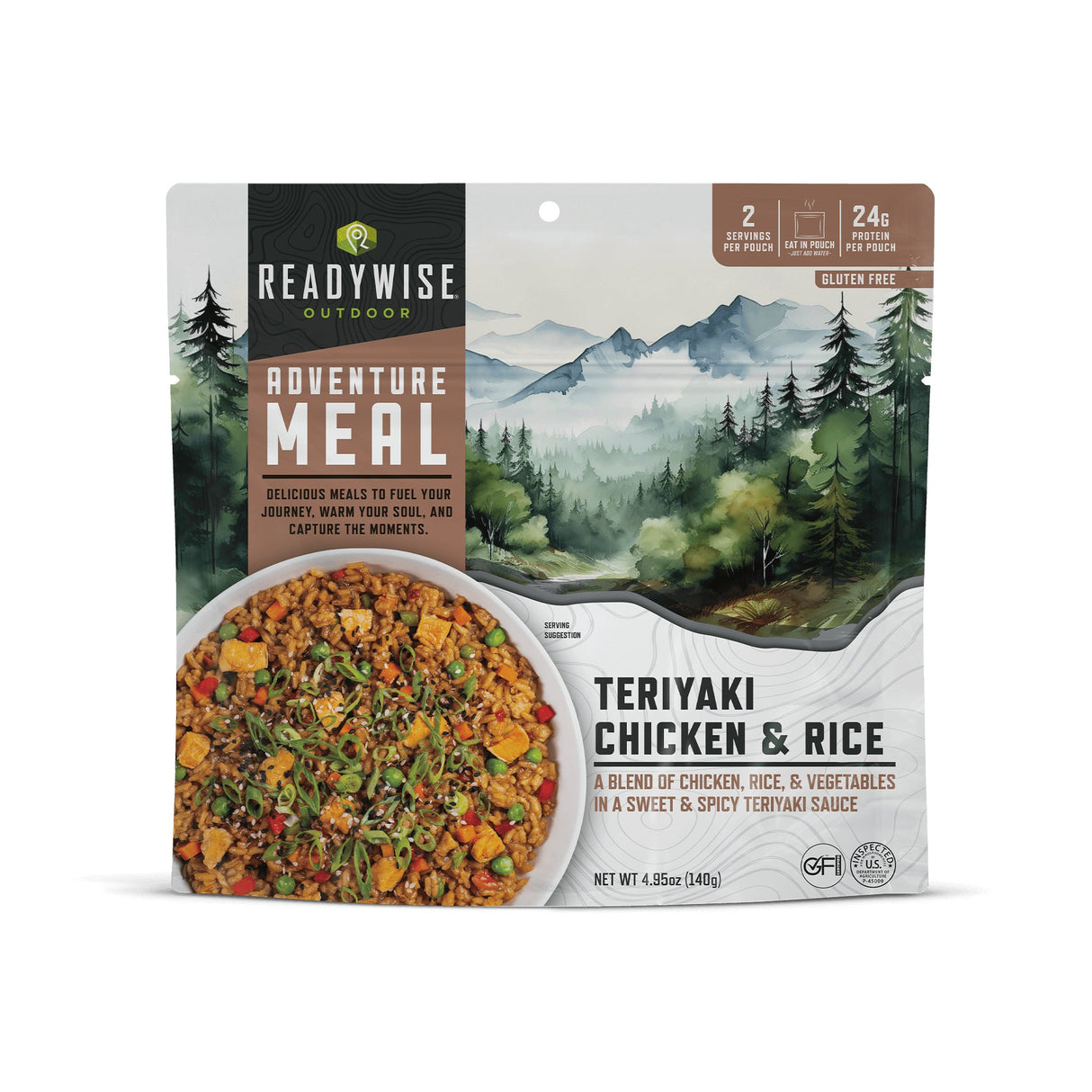 ReadyWise - CP 6 CT Chicken Teriyaki & Rice