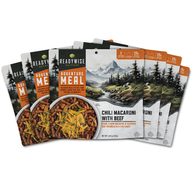 ReadyWise - CP 6 CT Chili Mac with Beef