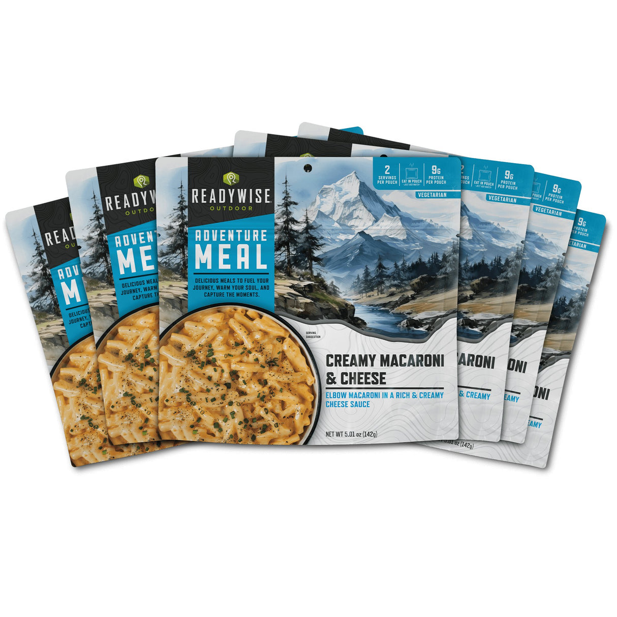 ReadyWise - CP 6 CT Mac & Cheese - Lightweight Camping Meal