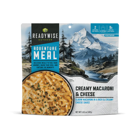 ReadyWise - CP 6 CT Mac & Cheese - Lightweight Camping Meal