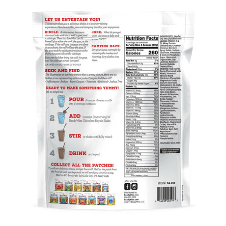 ReadyWise - 6 CT Case Chocolate Royale Shake