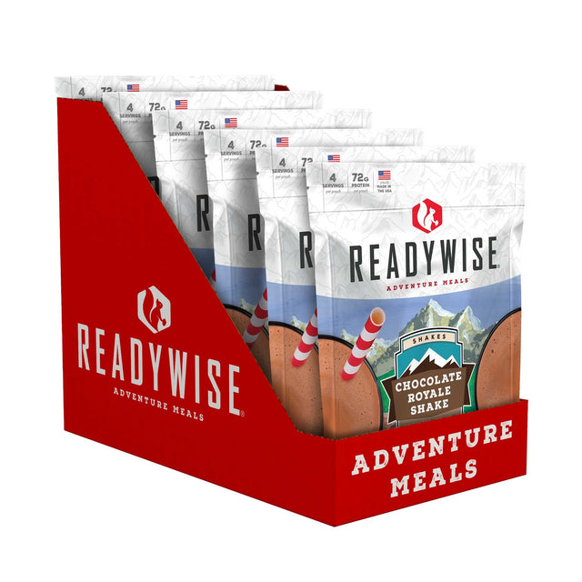 ReadyWise - 6 CT Case Chocolate Royale Shake