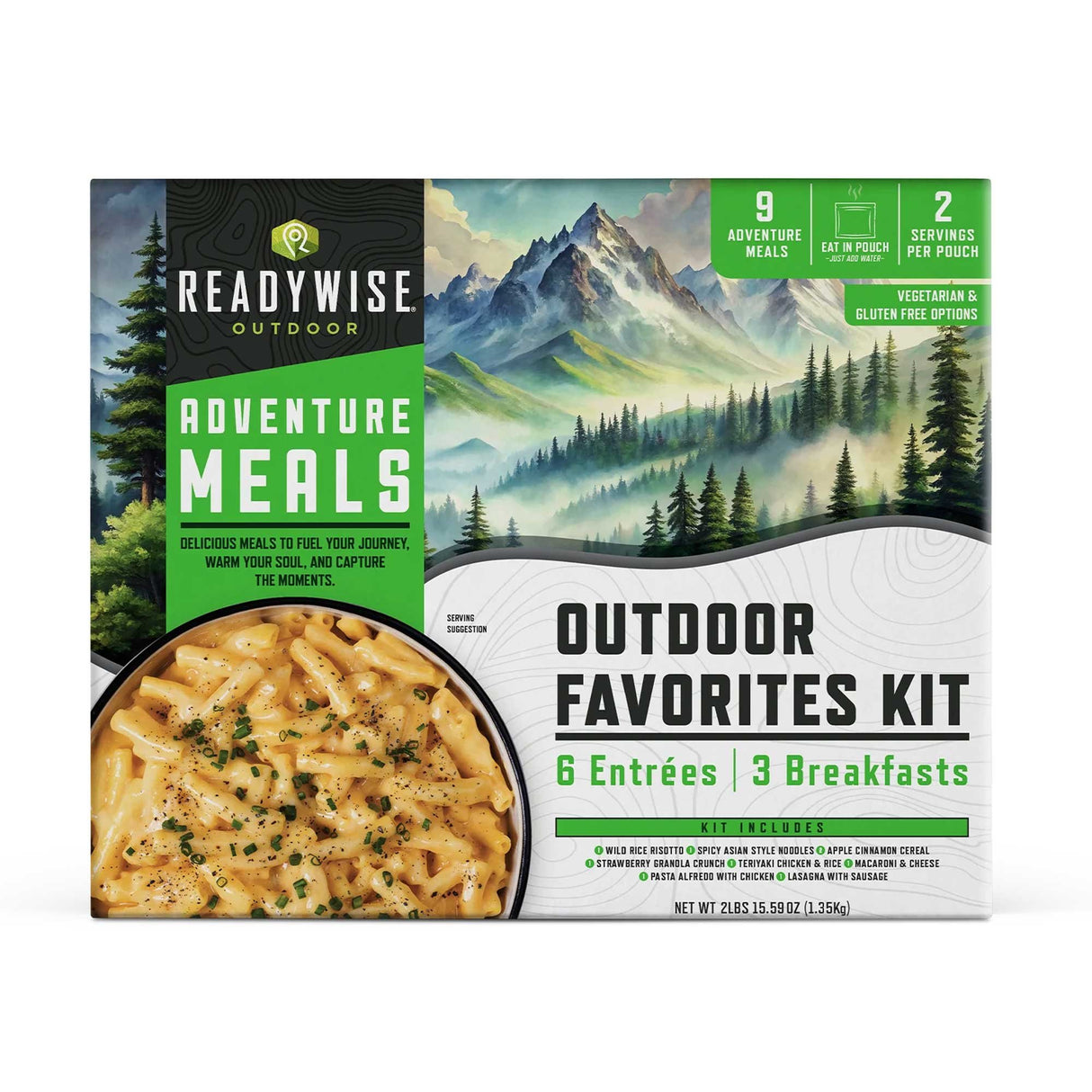 ReadyWise - Camping Favorites - 9 Ct Pack