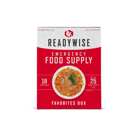 ReadyWise - Favorites Box - Emergency Food Sample Kit