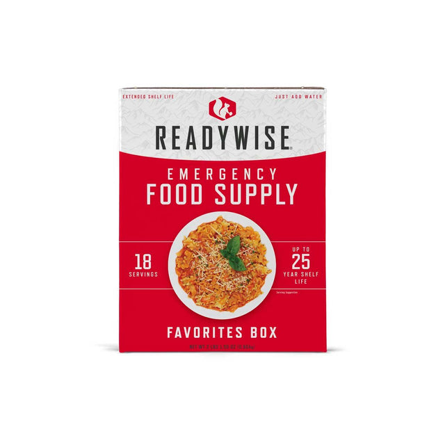 ReadyWise - Favorites Box - Emergency Food Sample Kit