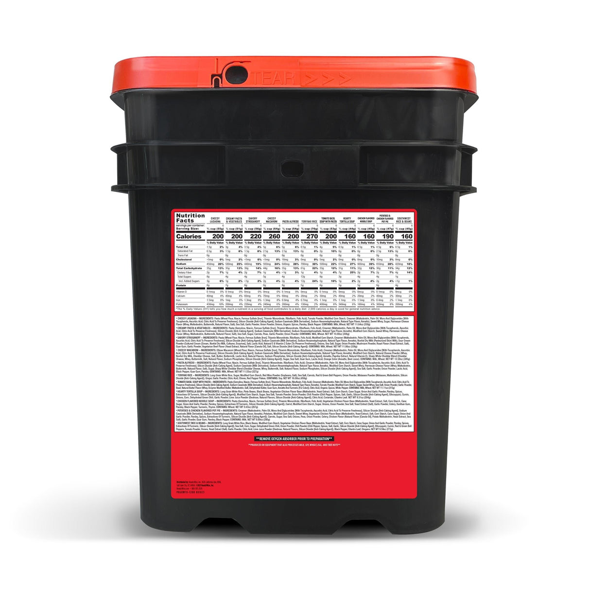 ReadyWise - 360-Serving Emergency Food Storage Kit