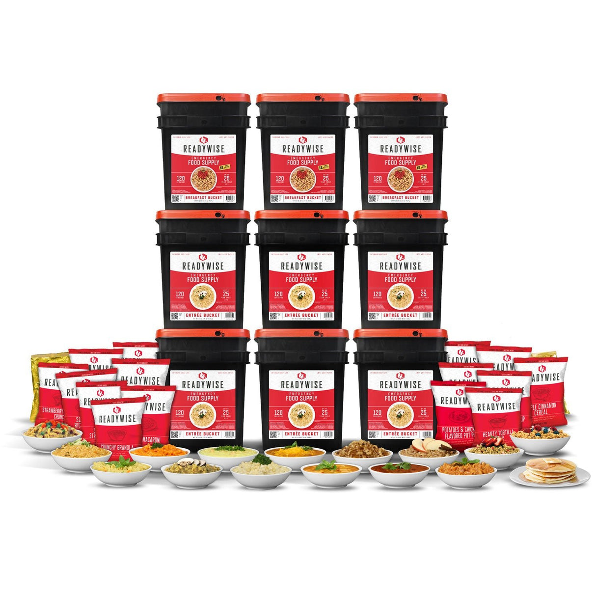 ReadyWise - 1080-Serving Long Term Emergency Food Supply