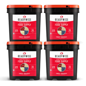 ReadyWise - 480 Serving Freeze Dried Fruit Bundle