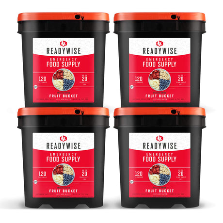 ReadyWise - 480 Serving Freeze Dried Fruit Bundle