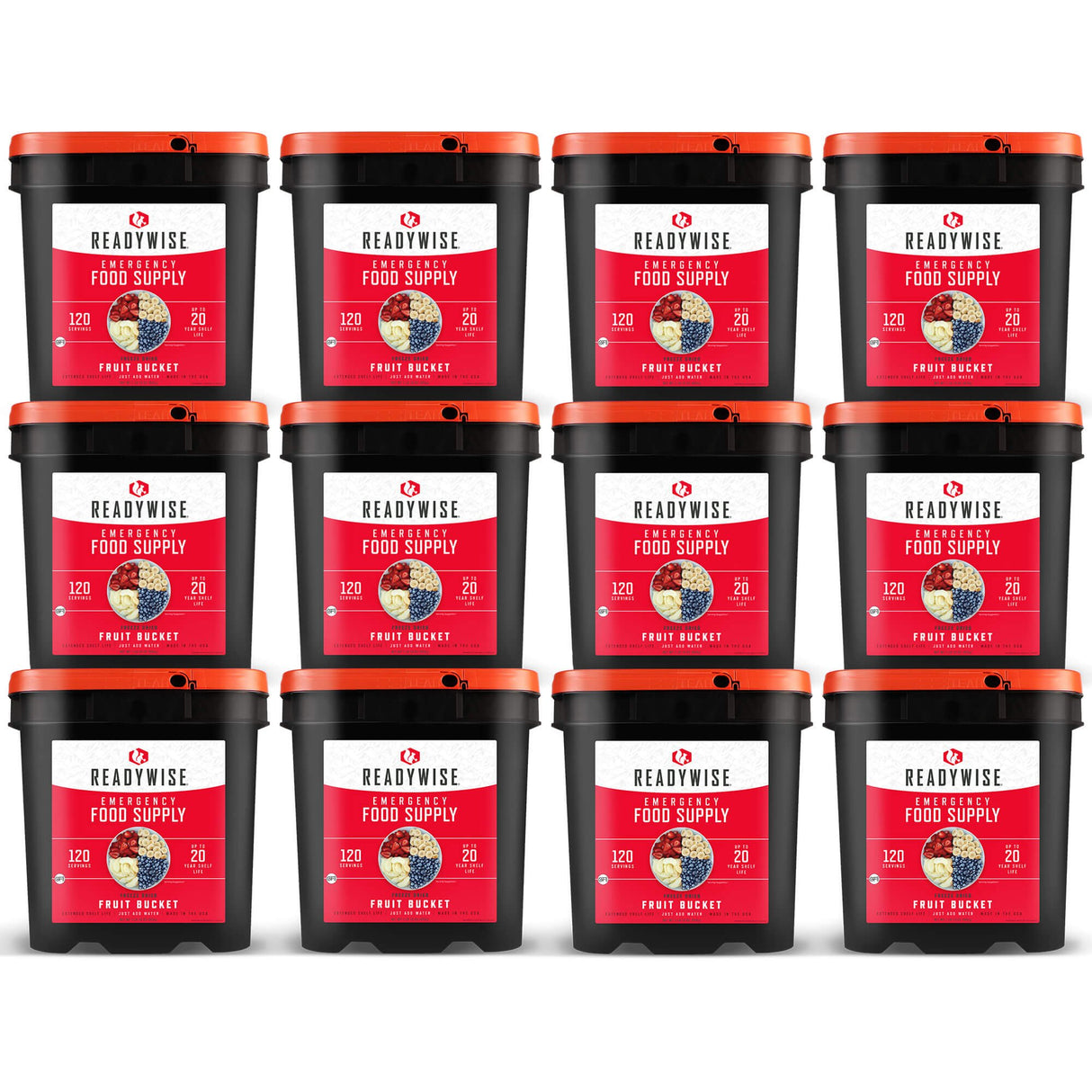 ReadyWise - 1440 Serving Freeze Dried Fruit Bundle