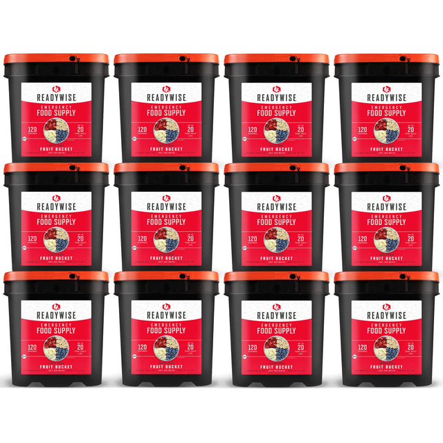 ReadyWise - 1440 Serving Freeze Dried Fruit Bundle