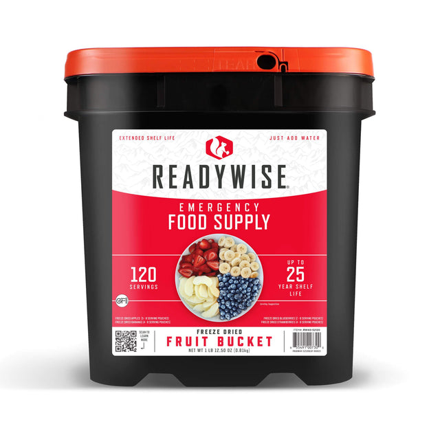 ReadyWise - 120 Serving Freeze Dried Fruit Bucket