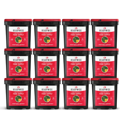 ReadyWise - 1440 Serving Freeze Dried Vegetable Bundle