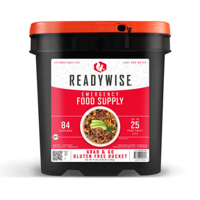 ReadyWise - 84 Serving Gluten Free Grab and Go Bucket
