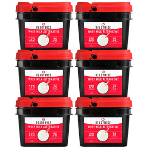 ReadyWise - 720 Servings Emergency Whey Milk Bundle