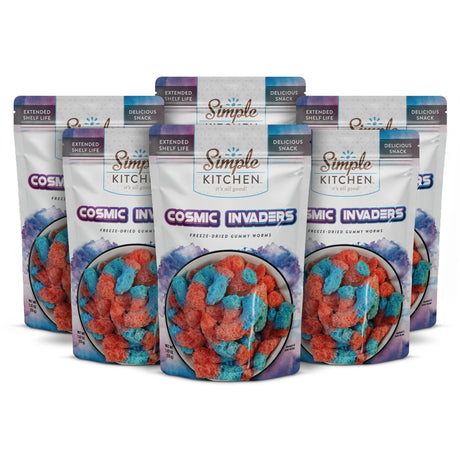 ReadyWise - 6 CT SK Cosmic Invaders Freeze Dried Candy Bites