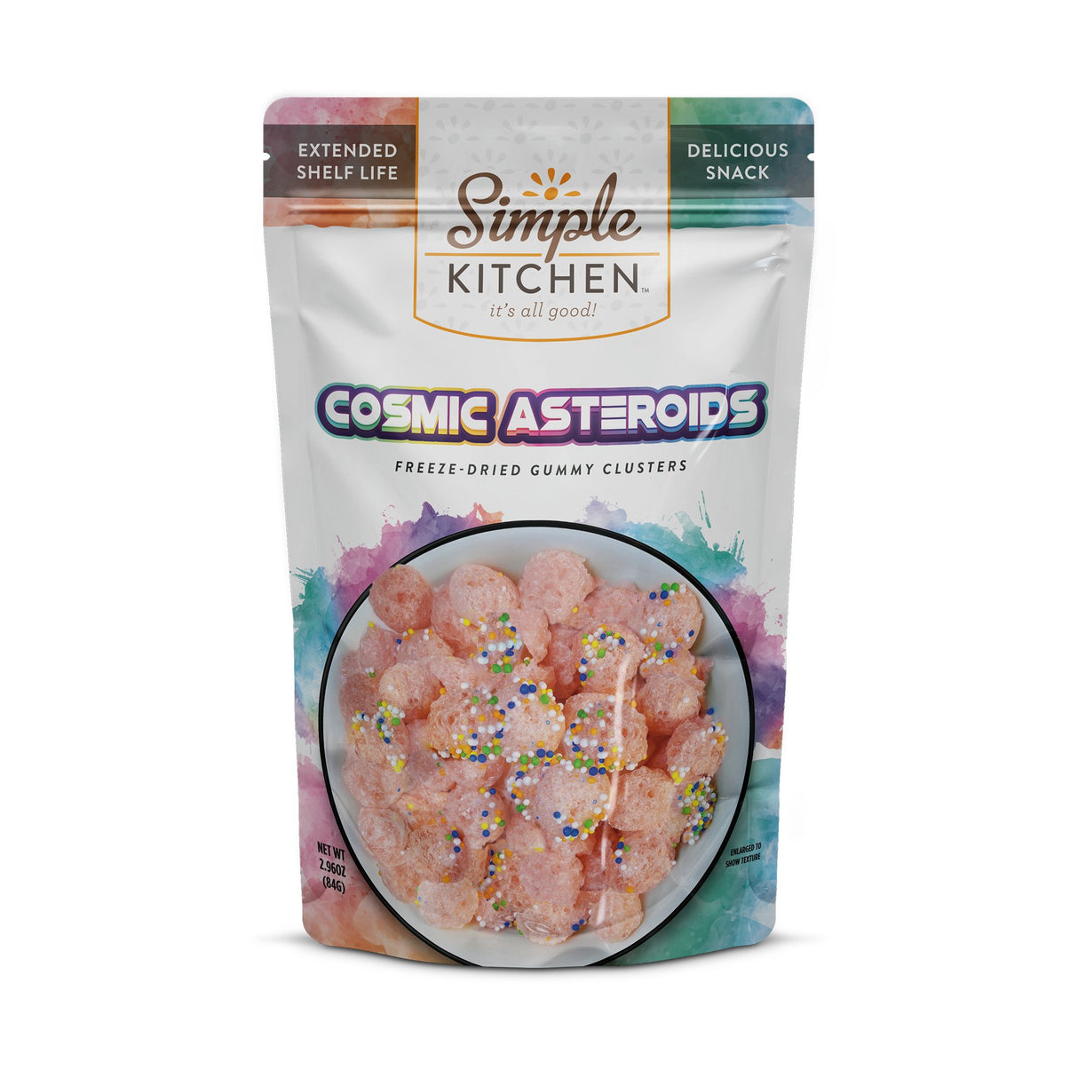ReadyWise - Simple Kitchen Cosmic Asteroids Freeze Dried Candy Bites