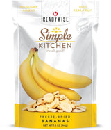 ReadyWise - Simple Kitchen Freeze-Dried Bananas - 6 Pouches