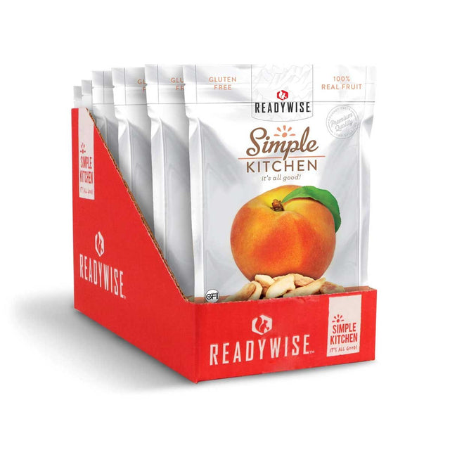 ReadyWise - 6 CT Case Simple Kitchen Freeze-Dried Peaches