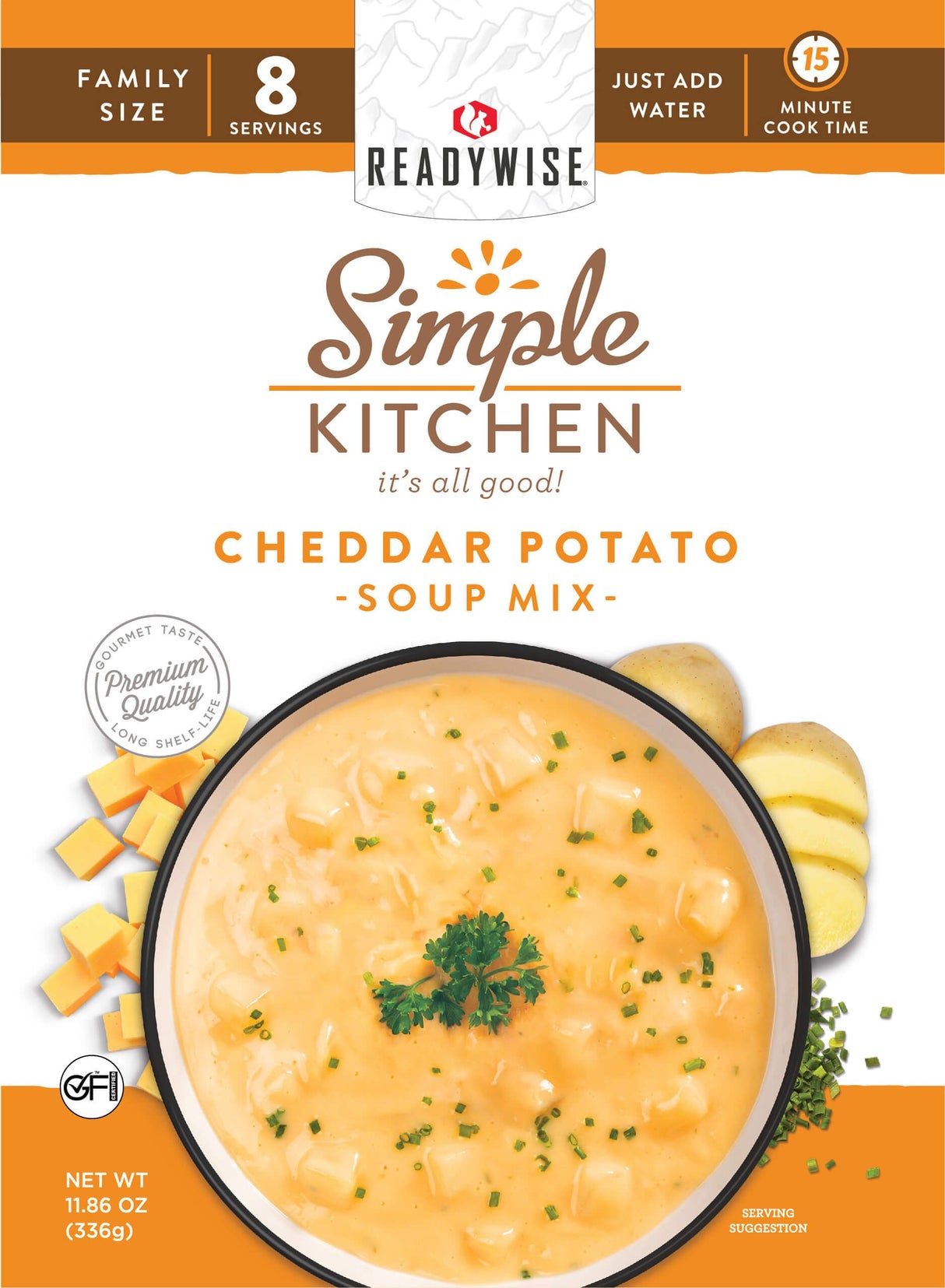 ReadyWise - 6 CT Case Cheddar Potato Soup