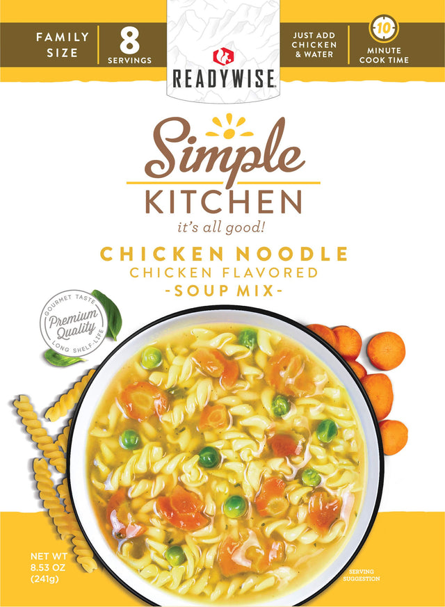 ReadyWise - 6 CT Case Chicken Noodle Soup