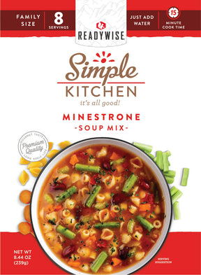 ReadyWise - 6 CT Case Minestrone Soup