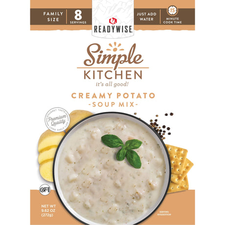 ReadyWise - 6 CT Case Creamy Potato Soup Mix