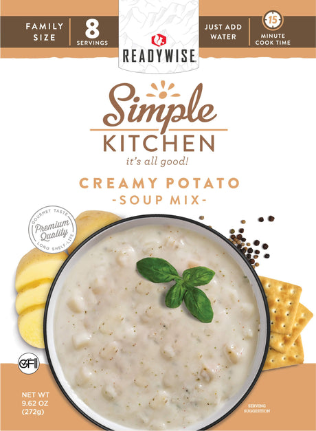 ReadyWise - 6 CT Case Creamy Potato Soup Mix