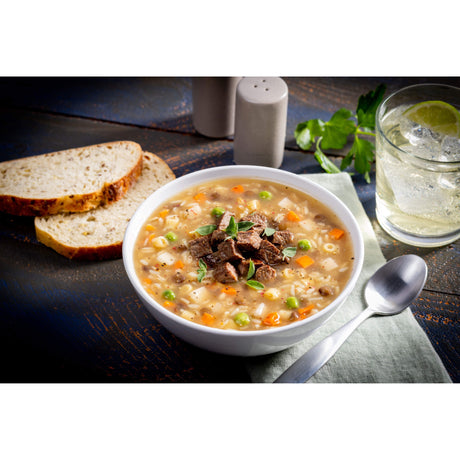 ReadyWise - 6 CT Case Vegetable Beef Soup — view 2