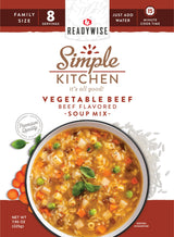 ReadyWise - 6 CT Case Vegetable Beef Soup
